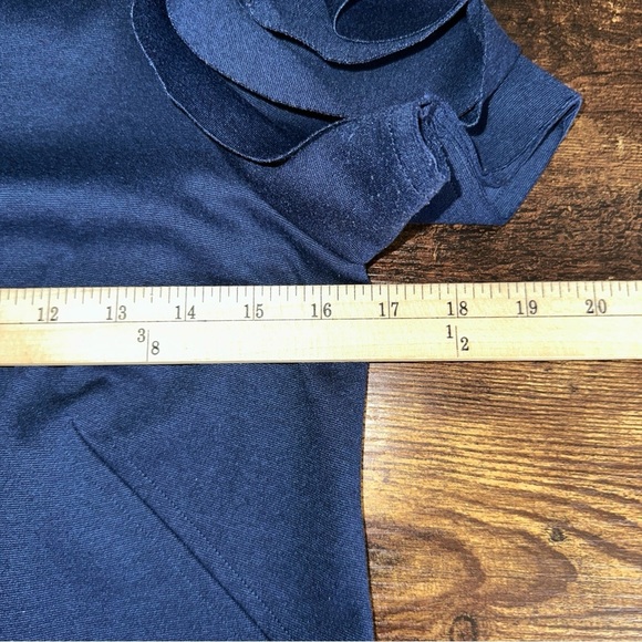 Pietro Brunelli Dress Salisburgo Womens Medium Cobalt Blue Maternity Rose - Picture 6 of 11